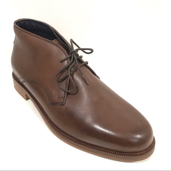 Cole Haan Carter Chukka Boots Brown 8.5 NEW IN BOX Cole Haan Wingtip Oxford Chukka Burnished | Mercari main image 3